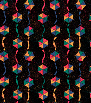 Sombrinhas de Frevo - preto