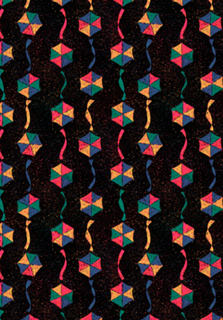 Sombrinhas de Frevo - preto