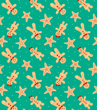 Biscoitinho de Natal - Verde claro