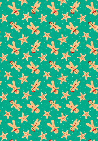 Biscoitinho de Natal - Verde claro