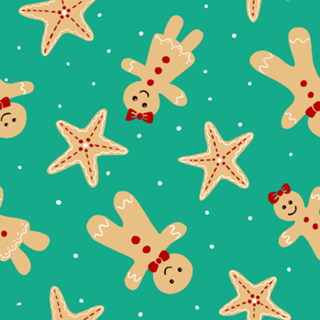 Biscoitinho de Natal - Verde claro