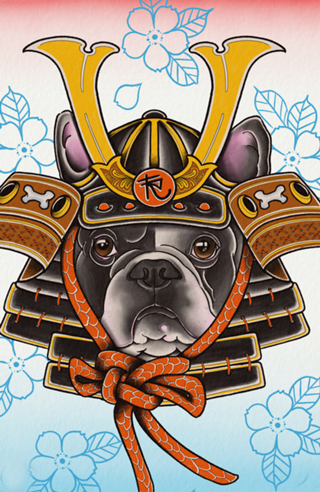Bulldog Samurai