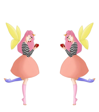 Clown Fairy Heart