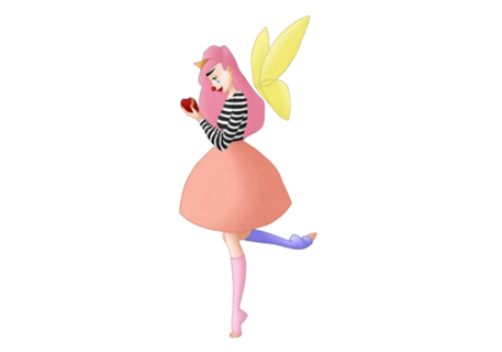 Clown Fairy Heart
