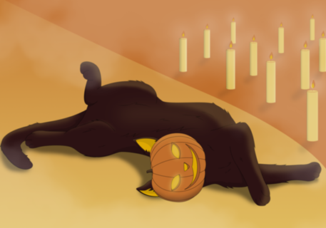 Gato Halloween