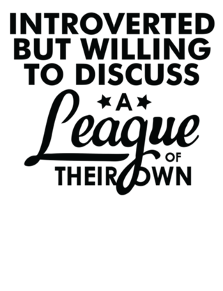 Introverted - A League Of Their Own - Black