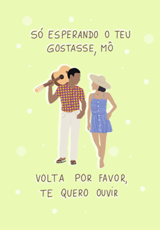 Gostasse, mô?