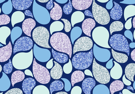 Gotas de glitter
