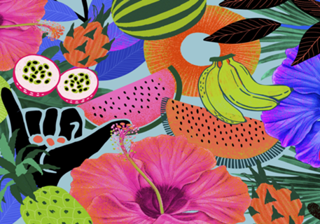 Tropical neon