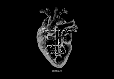 Amor x Ciência - Versão Preta