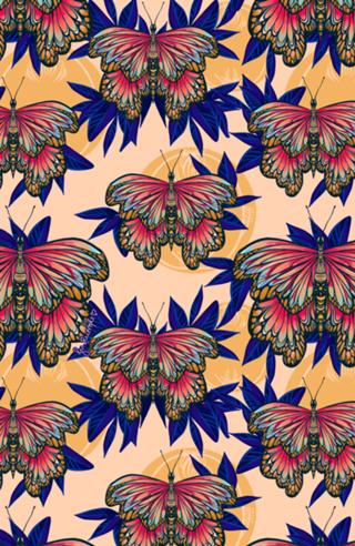 Borboleta ilustrada