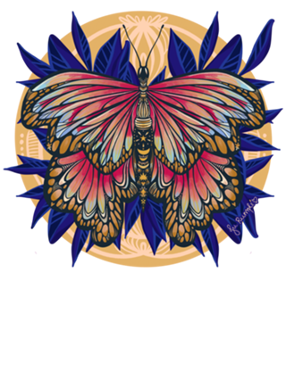 Borboleta ilustrada