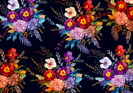 Flores vibrantes