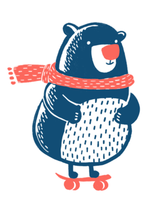 Skate Bear