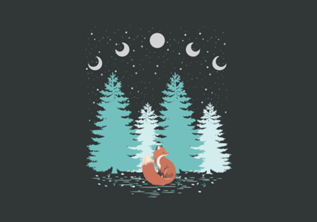 Raposa na Floresta