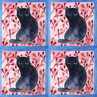 Cat Tile 01