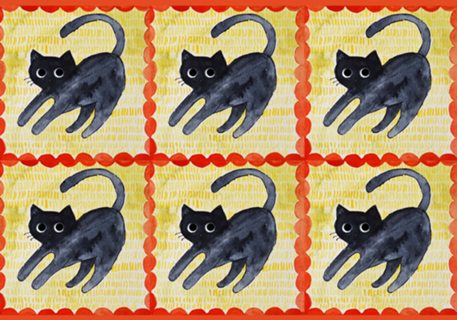 Cat Tile 02