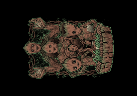 We are Guardians - Galaxy Superhero Tree