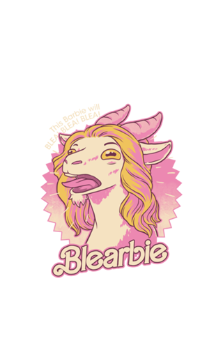 Blearbie - Funny Goat Doll