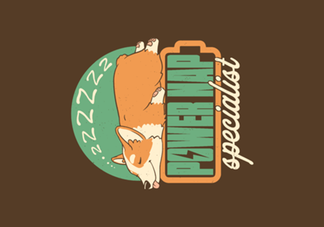 Powernap Specialist - Cute Lazy Dog