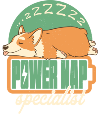 Powernap Specialist - Cute Lazy Dog