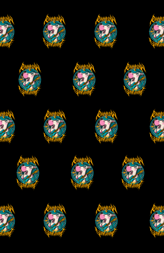 Rainbow and Sunshine - Cute Metal Band Unicorn