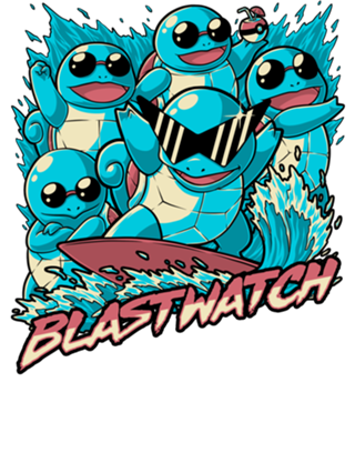 Water Pocket Monster Squad - Summer Gift