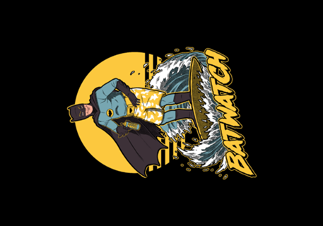 Bat Hero Beach Parody - Cool Summer Gift