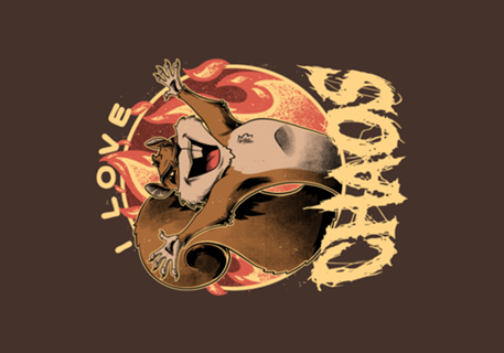 I Love Chaos - Cute Squirrel Gift