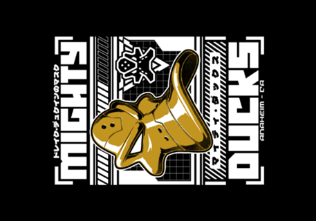 Ducks Hockey - Cool Cyber Mask
