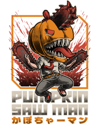 Pumpkin Saw Halloween - Cool Anime Gift