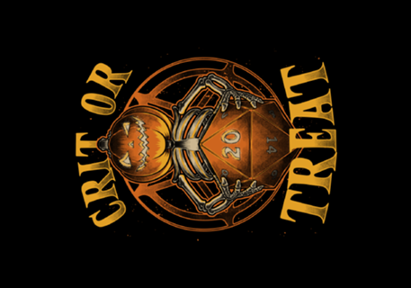 Crit or Treat - Skeleton RPG Halloween