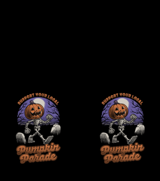 Halloween Pumpkin Parade - Cute Skeleton Gift