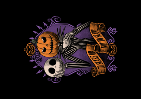 Scary Halloween Pumpkin - Skeleton Animation Gift