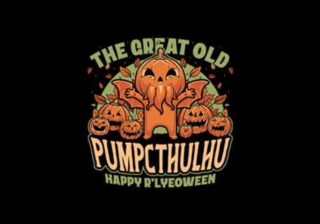 Pumpkin Cthulhu Halloween - Cute Monster Gift