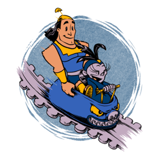 Emperor New Rollercoaster - Funny Movie Gift