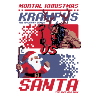 Christmas Fight - Pixel Santa vs Krampus