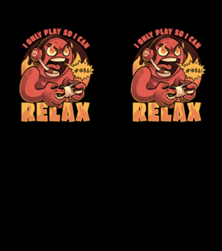 Video Game Relax Player - Fun Fire Nerd Gift