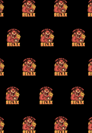 Video Game Relax Player - Fun Fire Nerd Gift