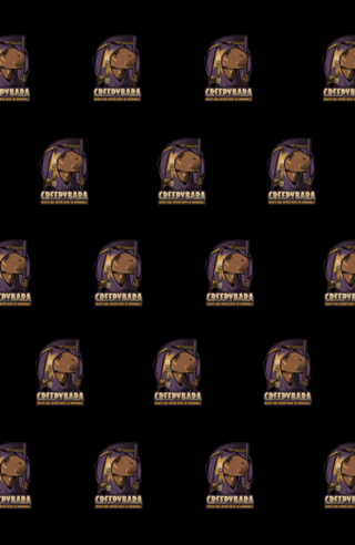 Creepy Death Capybara - Dark Fun Pet