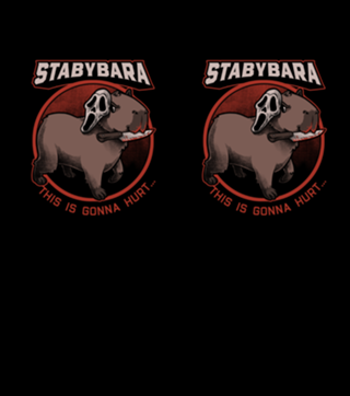 Slasher Capybara - Horror Movie Fun Pet