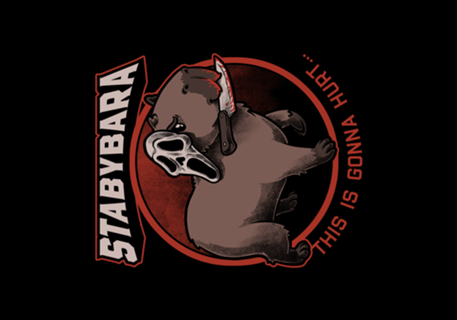 Slasher Capybara - Horror Movie Fun Pet
