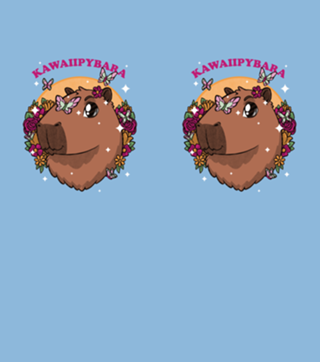 Cute Kawaii Capybara - Flower Pet Gift