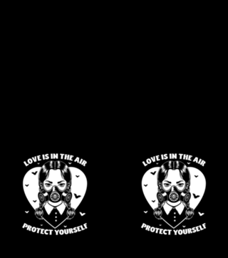 Goth Love Girl - Sarcasm Gas Mask Gift