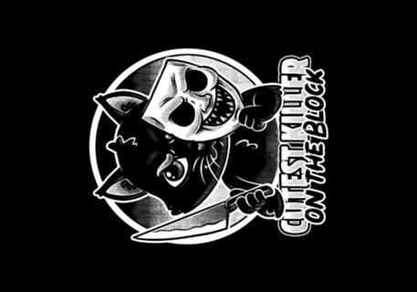 Cute Cat Killer - Dark Psycho Pet Humor