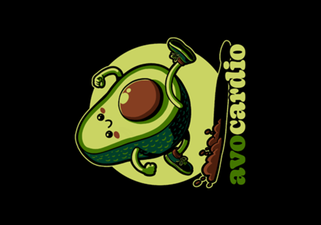 Avocado Exercise - Funny Food Gift