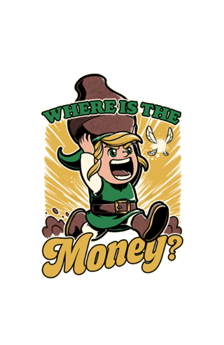 Game Elf Money - Funny Video Game Gift