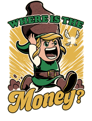 Game Elf Money - Funny Video Game Gift