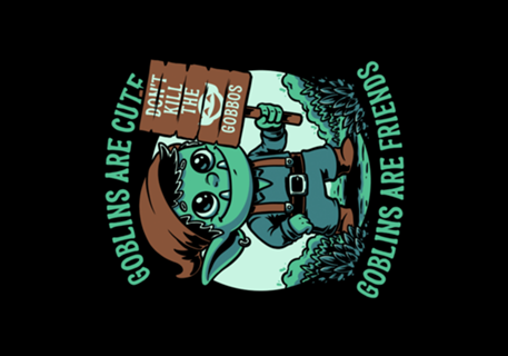 Save the Goblins Cute - Cool RPG Gift