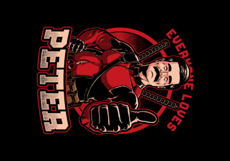 Peter Love Dead Hero - Movie Merc Cool Character